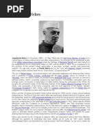 Jawaharlal Nehru