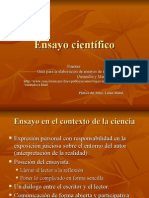 10 Ensayo Científico