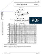 Weld-On Pipe Coupling SN 789: Type AS