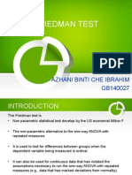 Presentation Friedman Test