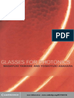 Glasses For Photonics