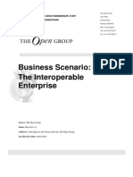 Togaf Open Group Business Scenario