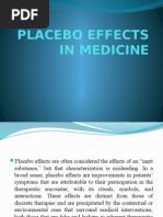 Placebo Effects in Medicine