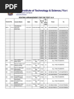 Seating Arrangement Test - 12