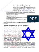 Le Bouclier de DAVID (Magen David)