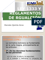 Ley 1333 y Reglamentos de Rgualción