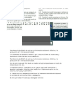 Transferencia de 5 KWH de Calor A Un Alambre de Resistencia Eléctrica y La Producción de 5 KWH de Electricidad