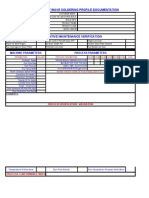 Wave Solder Profile Documentation Sheet