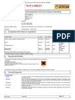 Safety Data Sheet: Identification of The Substance/preparation and of The Company/undertaking