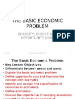 The Basic Economic Problem