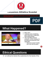 Lululemon Scandal