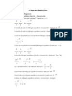 Exercícios Teoria Inscrição e Circunscrição