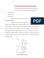 Half Car Vehicle Suspension System Using Fuzzy Logic Controller