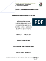 Justificación Del Proyecto Cyber On Line