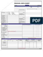 Personal Data Sheet: Lapig Arvie Jay Gayla