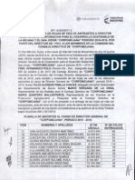 Acta de Entrega Hojas de Vida Del Director A La Comision