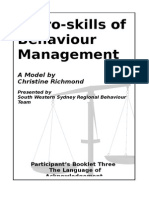 Microskills of Behaviour MGMT 3