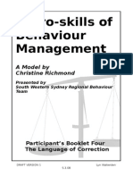 Microskills of Behaviour MGMT 4