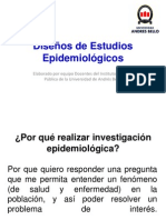 Diseños de Estudios Epidemiologicos 