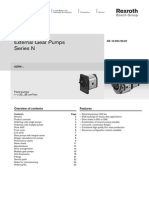 External Gear Pumps Series N: Overview of Contents Features