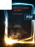 From Write To Root On AIX: A Case Study