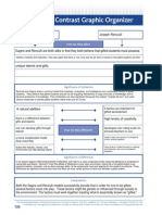 G Gullo Compare and Contrast Organizer