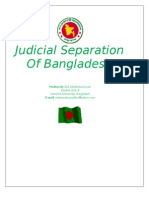 Separation of Judiciary