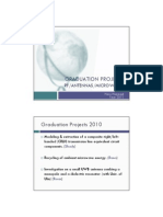 RF Graduation Projects 2011 PDF