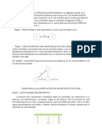 El Método de La Ruta Crítica CPM