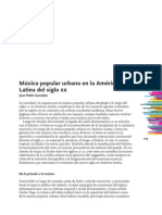 Juan Pablo Gonzalez - Música Popular Urbana en América Latina Siglo XX