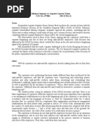 4) Lepanto Consolidated Mining Company V Lepanto Capataz Union