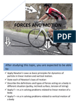 Forces and Motion