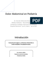 Dolor Abdominal en Pediatría 