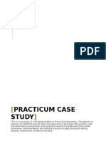 Practicum Case Study