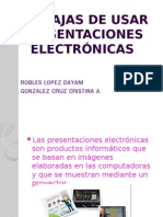 Ventajas de Usar Presentaciones Electronicas