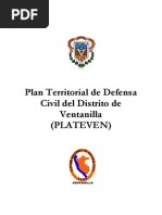 Plan Territorial de Defensa Civil Del Distrito de Ventanilla (PLATEVEN) SISTEMA NACIONAL DE DEFENSA CIVIL VENTANILLA