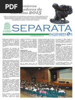 Ingeniemos SEPARATA Noviembre 2015 Ed 27