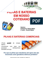 Pilhas e Baterias