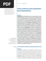 Pautas Actuales de Ayuno Preoperatorio