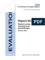 Infant Warming and Phototherapy