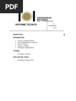 Informe Tecnico Empresas