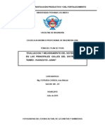 Evaluación y Mejoramiento Del Sistema Pluvial.