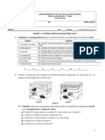 Teste Ciencias 7 3.º