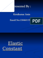 Elastic Constants Ketul