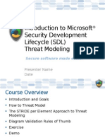 Introduction To Threat Modeling