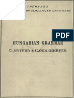 Hungarian Grammar: C. Arthur & Ilona Ginever