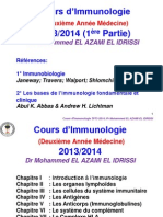 Cours Immunologie PR EL AZAMI EL IDRISSI 2013 2014 PDF