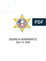 Search Warrant Manual