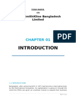 TERM PAPER GlaxoSmithKline Bangladesh Limited