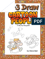 1-2-3 Draw Cartoon People